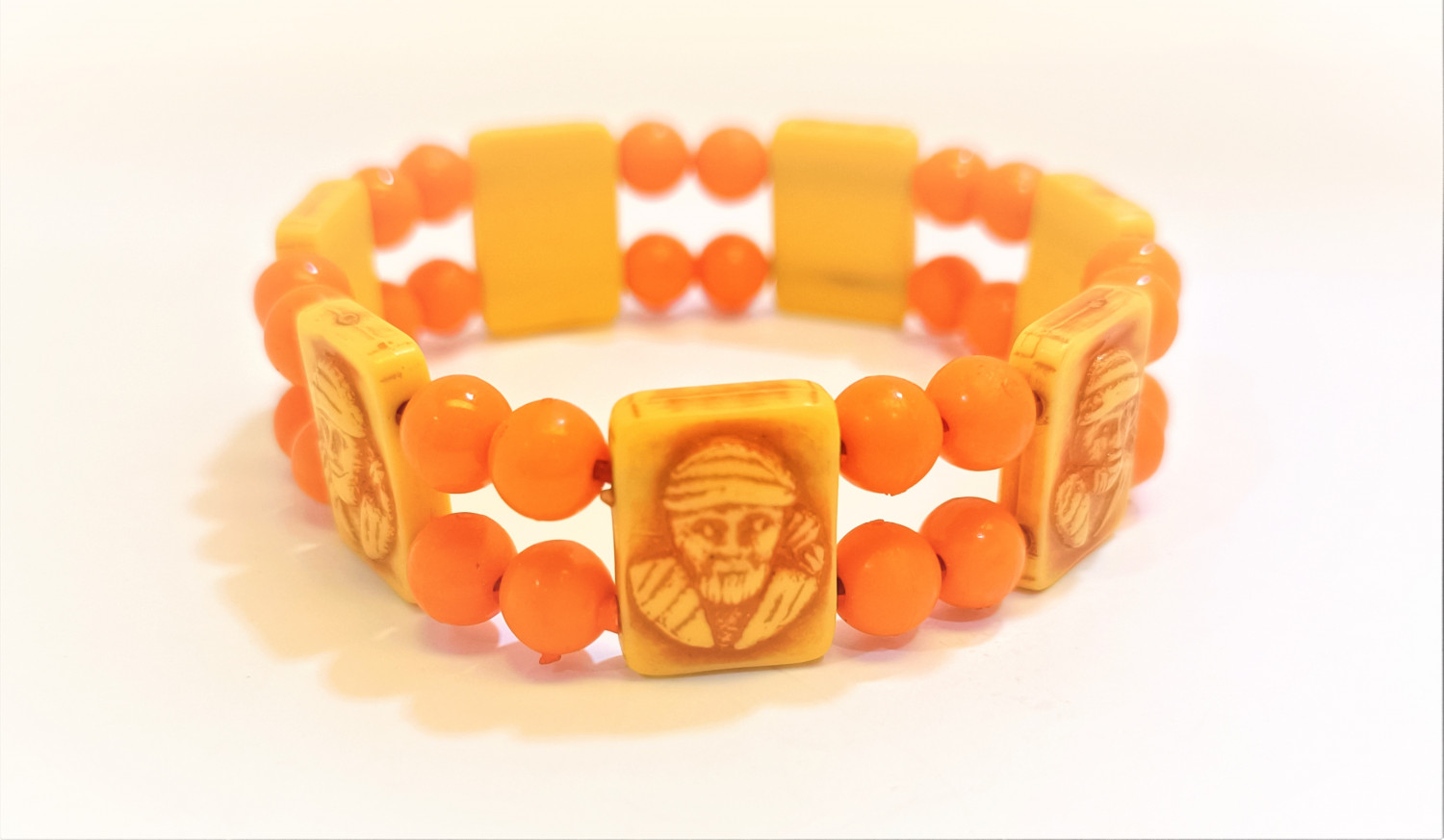 New Sai Baba Devotional Gold Bracelet For Men – SunglassesMart