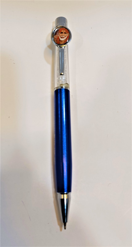 SAI BABA PEN (BLUE COLOUR )