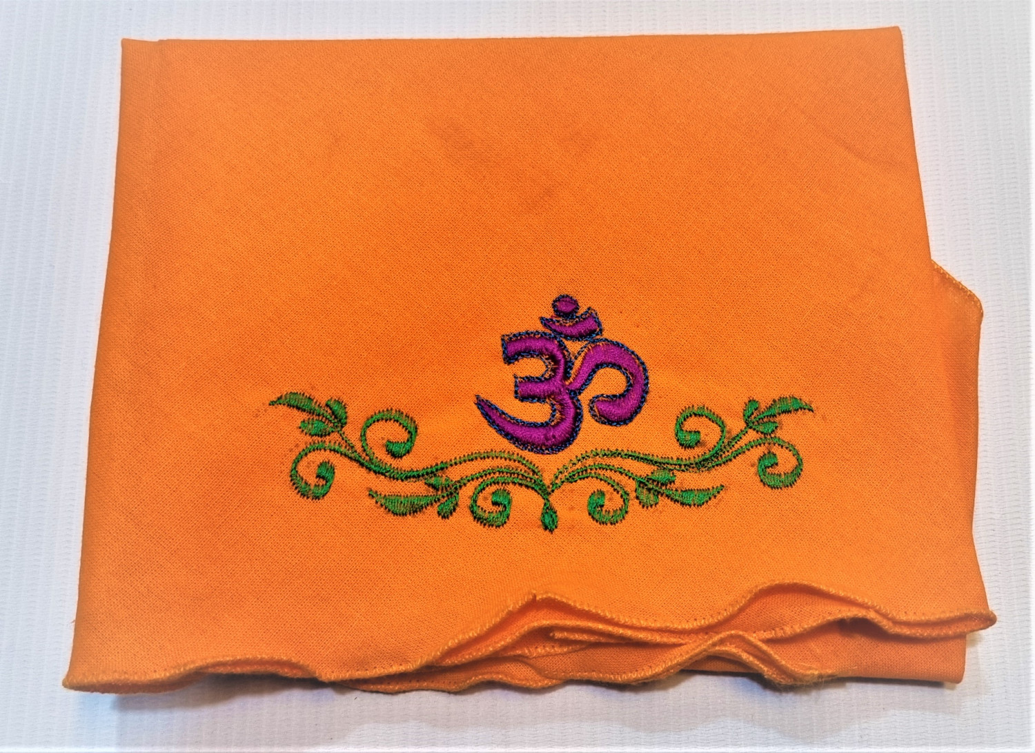 OM COTTON RUMAL (ORANGE )