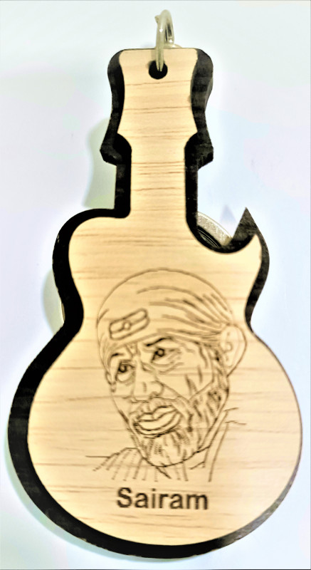 SAI BABA KEYCHAIN (I LOVE SAI )