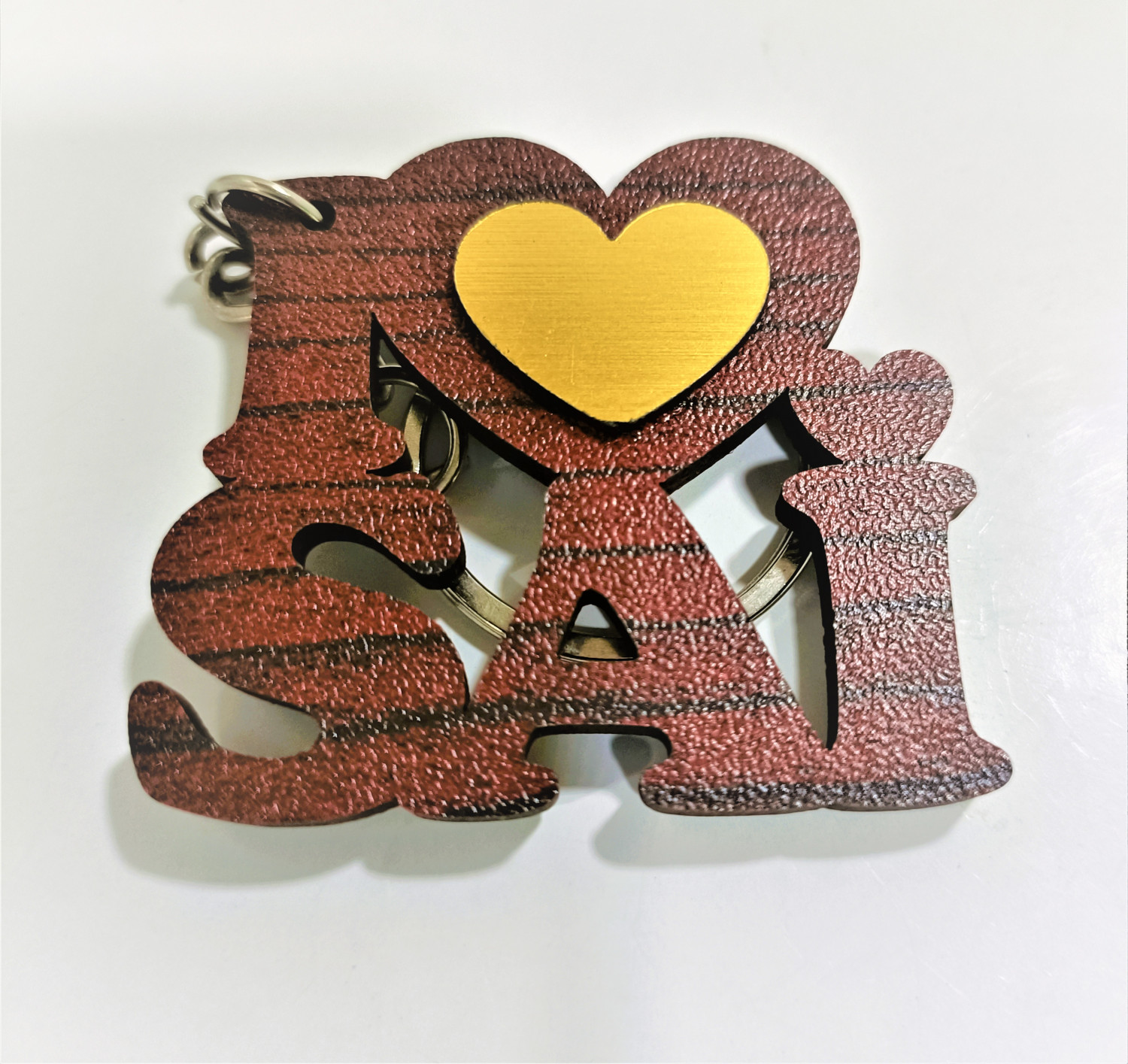 SAI BABA KEYCHAIN (I LOVE SAI )