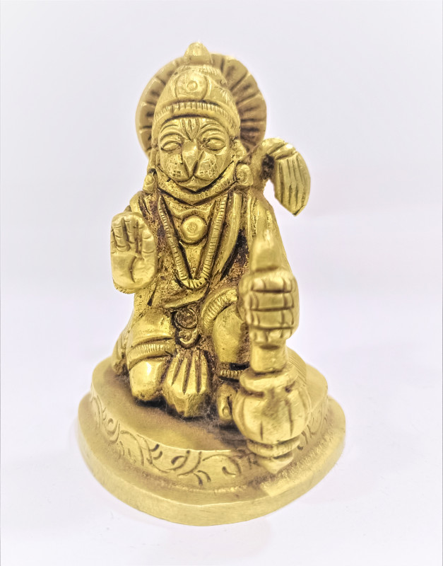HANUMAN JI BRASS IDOL